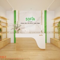 Thiết kế siêu thị mini Sofia Sof Mart