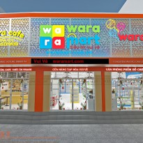Thiết kế siêu thị Waramart