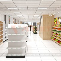Thiết kế siêu thị Bion Mark 210m2 tại Vũng Tàu