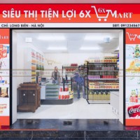 Thiết kế siêu thị mini 6X Mart