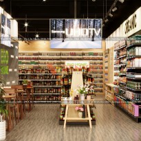 Dự án thiết kế siêu thị mini Biohome – Anh Hưng