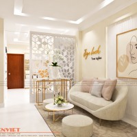 Thiết kế spa phun xăm thẩm mỹ R&E đẳng cấp