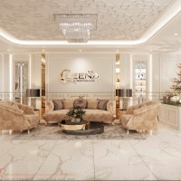 Thiết kế spa Cleena sang trọng