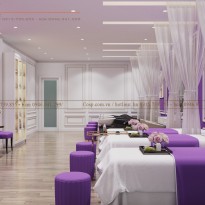 Thiết kế spa Dr.Pure mang phong cách tân cổ điển độc đáo – Hà Nội