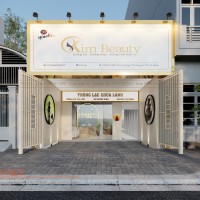 Thiết kế spa dưỡng sinh Kim Beauty sang trọng và thời thượng