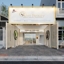 Thiết kế spa dưỡng sinh Kim Beauty sang trọng và thời thượng