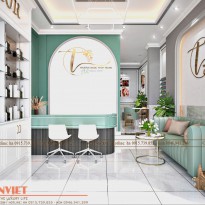 Thiết kế spa Trang Beauty nhẹ nhàng, tinh tế - Thành phố Hồ Chí Minh