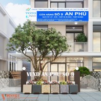 Dự án thiết kế showroom thiết bị vệ sinh- Dương Nội