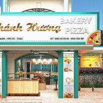 Thiết kế tiệm bánh Khánh Hương - Tiền Giang