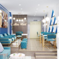 Thiết kế tiệm nails Miu nail – Đặng Văn Ngữ
