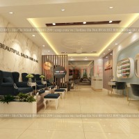 Thiết kế tiệm nail Vân Anh Nail Mi – Thái Nguyên