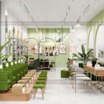 Thiết kế tiệm nail Linh Nails