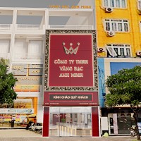Thiết kế tiệm vàng Anh Minh