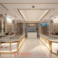 Thiết kế tiệm vàng Kim Bảo Hân – Cần Thơ