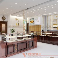 Thiết kế tiệm vàng chị Hạnh- Định Yên- Đồng Tháp