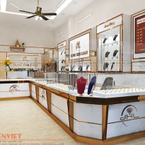 Biến hóa mặt bằng 30m2 với thiết kế tiệm vàng Dung Kim Loan sang trọng