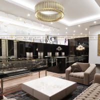 Thiết kế cửa hàng Kim cương Deam