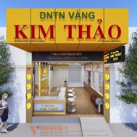 Thiết kế tiệm vàng Kim Thảo – Đồng Tháp
