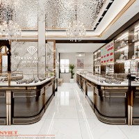 Thiết kế tiệm vàng Kim Thu Jewelry