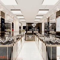 Thiết kế tiệm trang sức toàn cầu TCJ