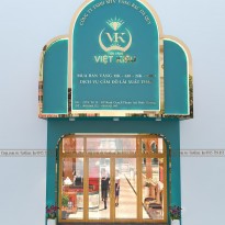 Thiết kế thi công tiệm vàng Việt Kiều