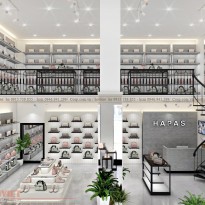 Thiết kế shop túi xách Hapas - Đồng Nai