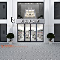 Thiết kế shop túi xách Hapas - Quảng Ninh