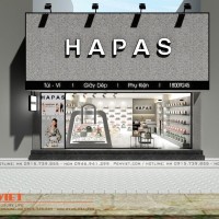  Thiết kế shop túi xách Hapas - Vinh - Nghệ An