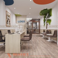 Thiết kế văn phòng du học Hàn Quốc