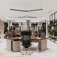 Thiết kế văn phòng và Showroom Toyota Lâm Đồng