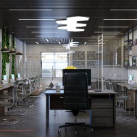 Thiết kế nội thất văn phòng Anh Bắc - Sóc Sơn - Hà Nội