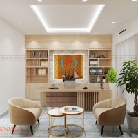 Thiết kế nội thất văn phòng HPT