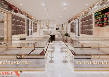 Thiết kế tiệm vàng