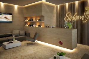 Nguyên tắc thiết kế quầy lễ tân spa