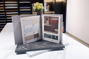 Ứng dụng Melamine vân đá trong thiết kế cửa hàng