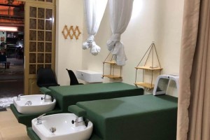 Thiết kế quán spa gội đầu – mô hình spa mini giá rẻ