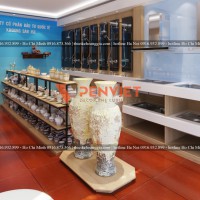 Thiết kế nội thất cửa hàng thiết bị vệ sinh 40m2 của Anh Hải Đăng tại Hà Nội