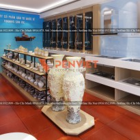 Thiết kế nội thất cửa hàng thiết bị vệ sinh 40m2 của Anh Hải Đăng tại Hà Nội