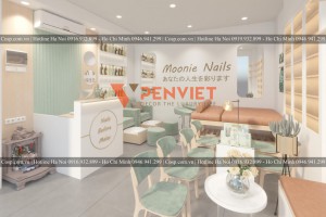 Những mẫu thiết kế tiệm nail nhỏ đẹp hút khách nhất hiện nay