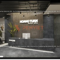 Thiết kế nội thất spa cao cấp Hair Spa Hoàng Tuấn