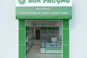Giải pháp thiết kế nhà thuốc diện tích chỉ 10m2