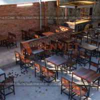Thiết kế quán ăn bình dân – Anh Thương – Bình Dương