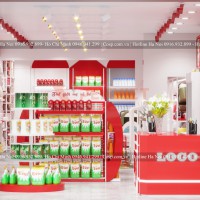 Thiết kế shop mẹ và bé HTG Mart - 472 Nguyễn Trãi - Hà Nội