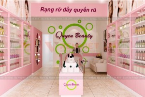 5 lời khuyên trong thiết kế shop mỹ phẩm giúp bạn tiết kiệm chi phí
