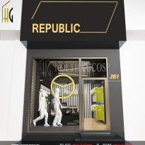 Thiết Kế Shop Thời Trang Republic - Anh Quyết - Bắc Ninh       