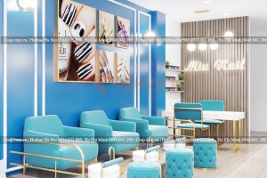 Decor tiệm nail nhỏ xinh khiến chị em mê mẩn ngay từ cái nhìn đầu tiên