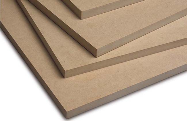 Gỗ MDF là các loại bột gỗ trộn với các vật liệu ép thành miếng