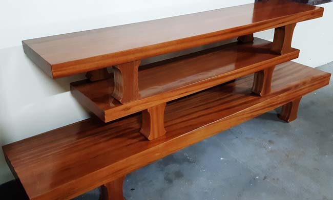 Gỗ lim được sử dụng trong thiết kế nội thất 