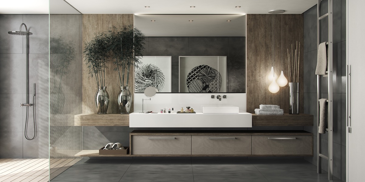 Kích thước lavabo phù hợp tăng thẩm mỹ cho không gian 