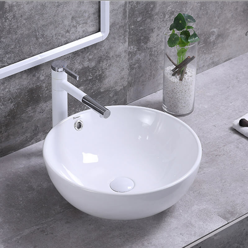 Kích thước lavabo tròn nhỏ gọn